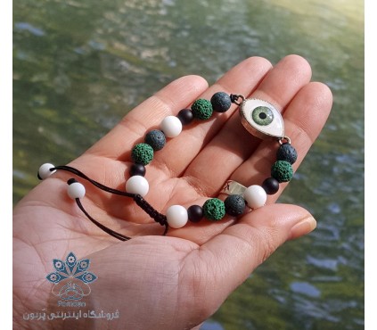 دستبند رزینی رافا طرح چشم