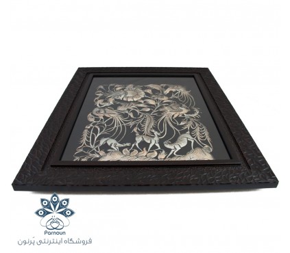 خرید اینترنتی تابلو قلم‌زنی برجسته اصفهان 54 در 64 cm