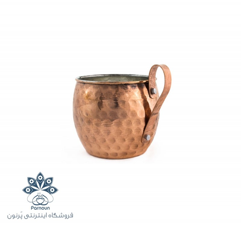 لیوان خمره‌ای مسی