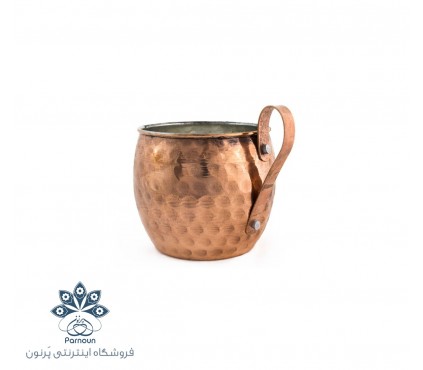 لیوان خمره‌ای مسی