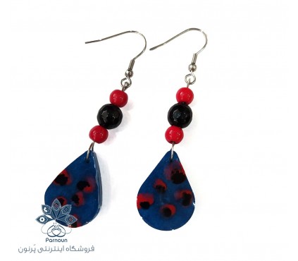 گوشواره اشکی دشت آبی شقایق