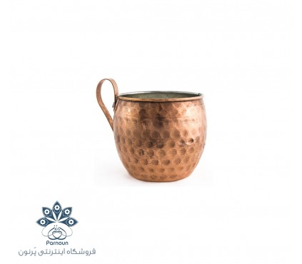 لیوان خمره‌ای مسی