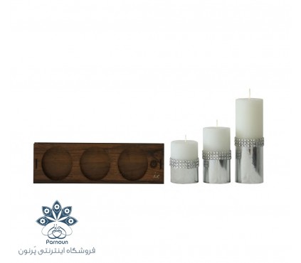 شمع استوانه ای زینتی کد 501