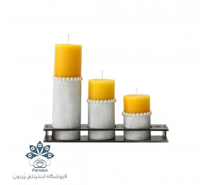 شمع استوانه ای زینتی کد 502