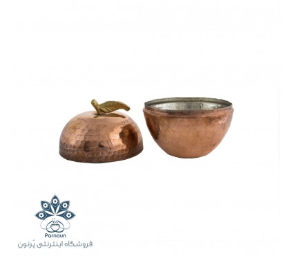 قندان مسی میوه‌ای