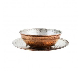 کاسه بشقاب مسی