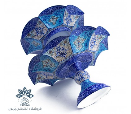 شیرینی خوری 2 طبقه میناکاری اصفهان طرح گلبرگی