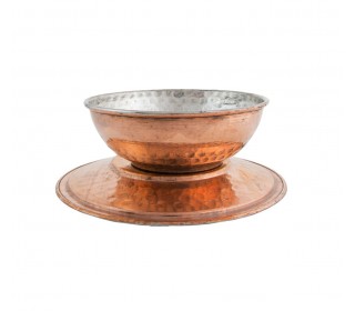 کاسه بشقاب مسی