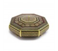 شکلات خوری چوبی 8 ضلعی خاتم کاری شده اصفهان