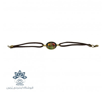 دستبندچرمی نگارگری