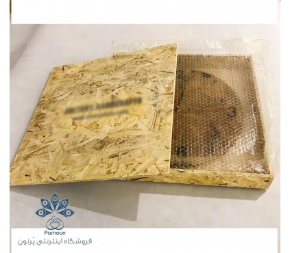 ساعت دیواری رزین و چوب Black River O121