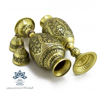 2 عدد سنبلدان قلمزنی و سیاه قلم اصفهان با ارتفاع 35 سانتیمتر