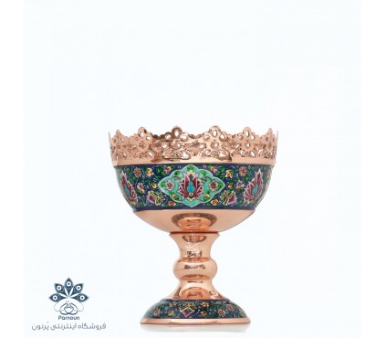 آجیل خوری لب شبکه مس و پرداز میراث سایز 16 کد mp 034