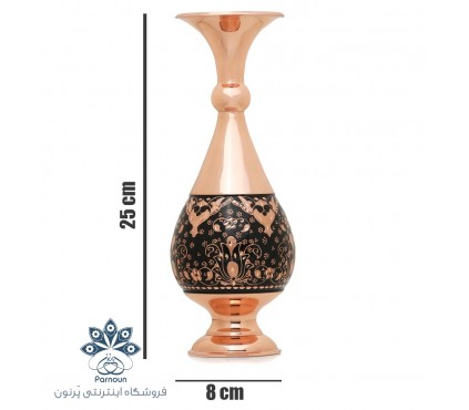 گلدان صُراحی الماس تراش میراث سایز 3 کد mb 203