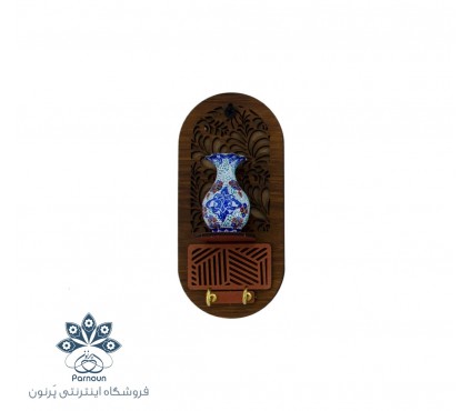 جا سوئیچی دیوار کوب میناکاری در چند طرح گلدان زیبا و جذاب