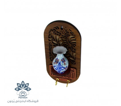 جا سوئیچی دیوار کوب میناکاری در چند طرح گلدان زیبا و جذاب