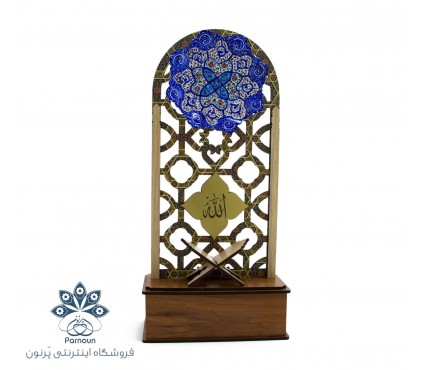 تندیس رومیزی میناکاری با طرح الله