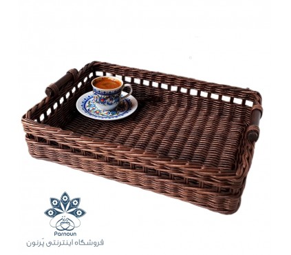 سینی حصیری مستطیل