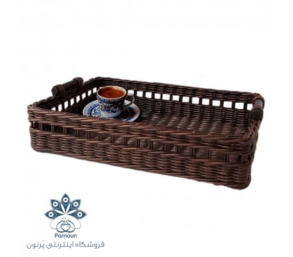 سینی حصیری مستطیل