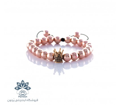 دستبند تاجی رزگلد