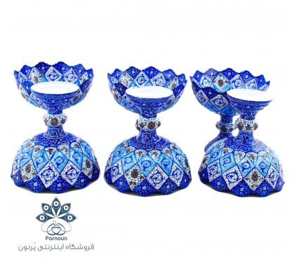 سرویس 6 تایی آجیل خوری میناکاری اصفهان