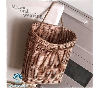 گلدان حصیری دیواری 