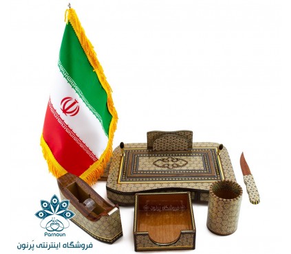 ست اداری رومیزی خاتم اصفهان