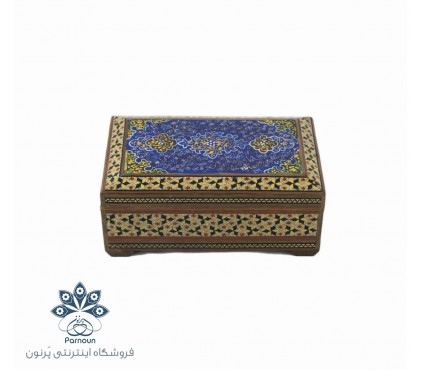 جعبه جواهرات خاتم کاری