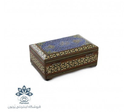 جعبه جواهرات خاتم کاری