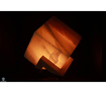 آباژور سنگ نمک طرح کاسه