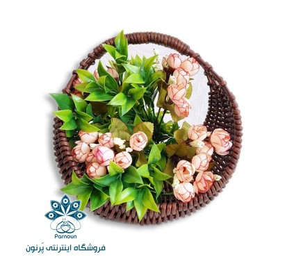 سبدگل حصیری حلقه ای