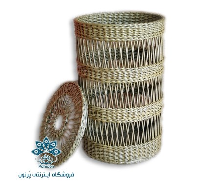 سبد رخت  چرک حصیری 