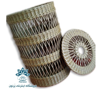 سبد رخت  چرک حصیری 