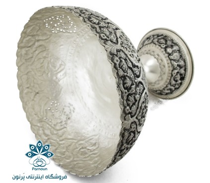 میوه خوری | آجیل خوری نقره نما پتینه کاری شده