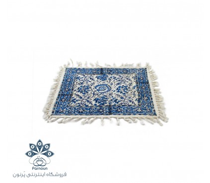 تو سینی قلمکاری اصفهان طرح گل و بوته