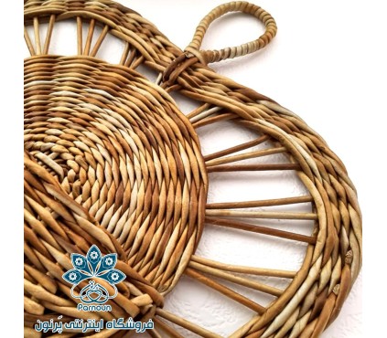 گلدان حصیری دیوای طرح قلب 