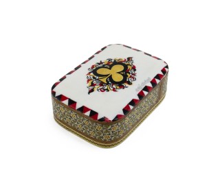جعبه پاسور خاتم و نگارگری اصفهان