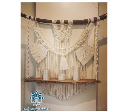 دیوار کوب مکرومه مدل آیلین