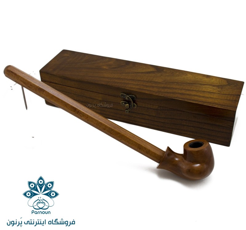 چپق چوبی به همراه جعبه کادویی شیک