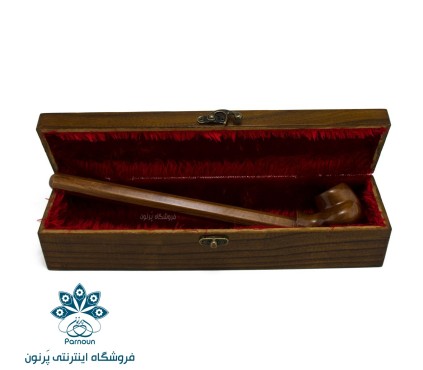 چپق چوبی به همراه جعبه کادویی شیک