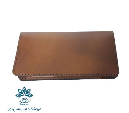 کیف پول چرم طبیعی دست دوز 