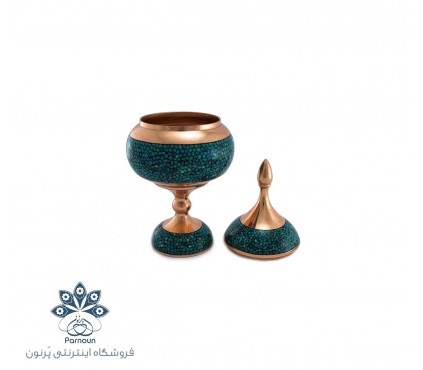 شکلات خوری پایه‌دار فیروزه کوب