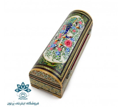 قلمدان خاتم و نقاشی طرح صندوقچه