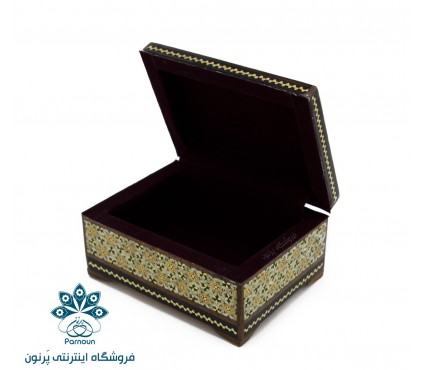 جعبه جواهرات خاتم و نقاشی 11 در 8 سانت