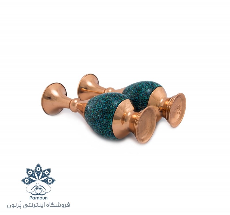 گلدان 16 سانتیمتری فیروزه کوب