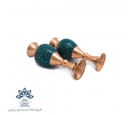 گلدان 16 سانتیمتری فیروزه کوب