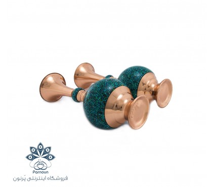 گلدان 22 سانتیمتری فیروزه کوب