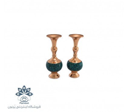 گلدان 13 سانتیمتری فیروزه کوب