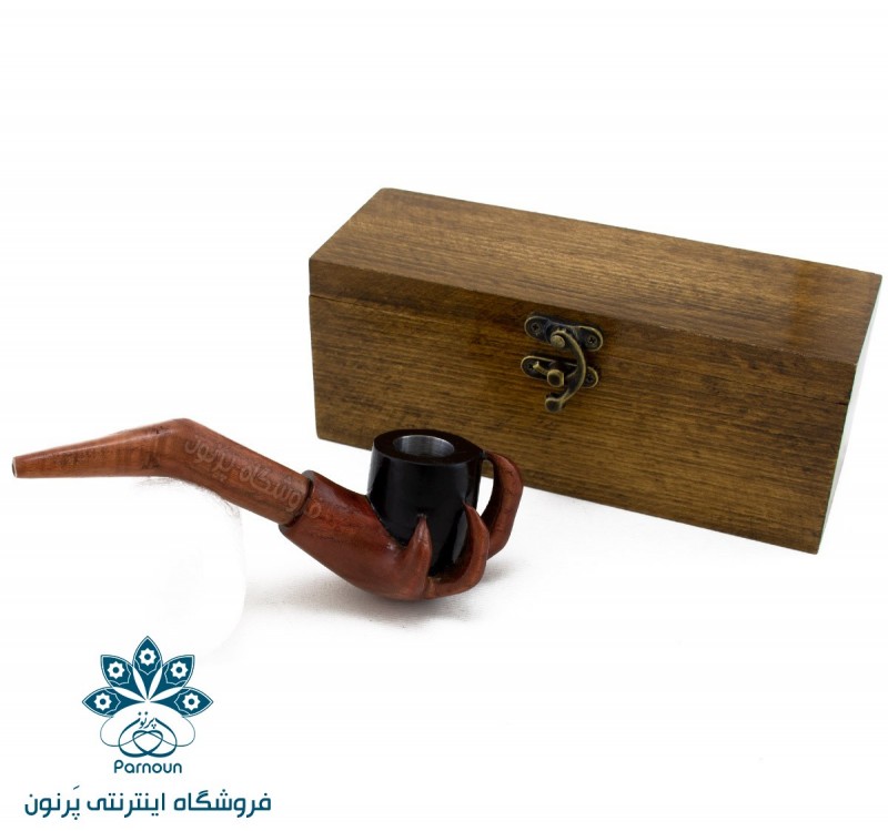 چپق چوبی به همراه جعبه کادویی شیک