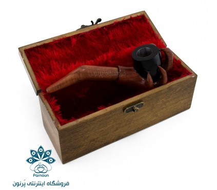 چپق چوبی به همراه جعبه کادویی شیک